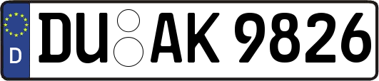 DU-AK9826