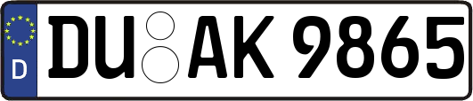 DU-AK9865
