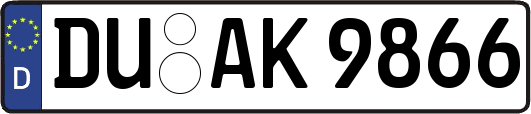 DU-AK9866