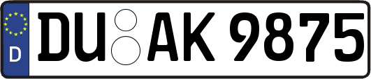 DU-AK9875