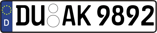 DU-AK9892