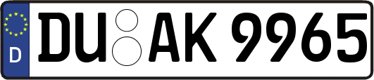 DU-AK9965