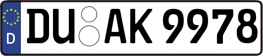 DU-AK9978