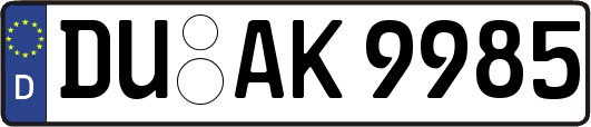 DU-AK9985