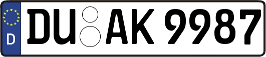 DU-AK9987