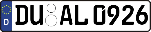 DU-AL0926
