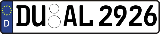DU-AL2926