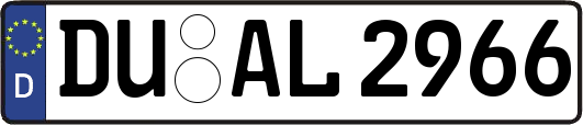DU-AL2966