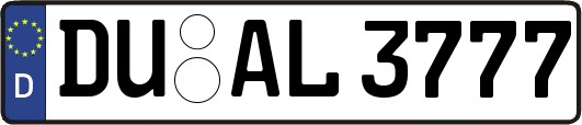 DU-AL3777
