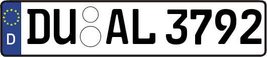 DU-AL3792