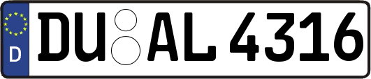 DU-AL4316