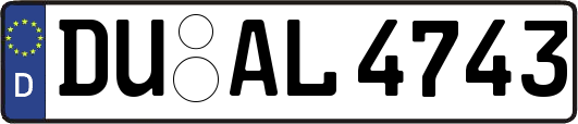 DU-AL4743
