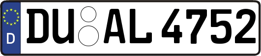 DU-AL4752