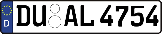 DU-AL4754
