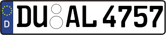 DU-AL4757