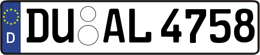 DU-AL4758