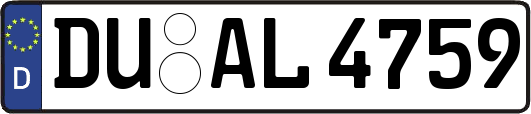 DU-AL4759