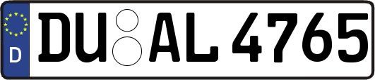 DU-AL4765