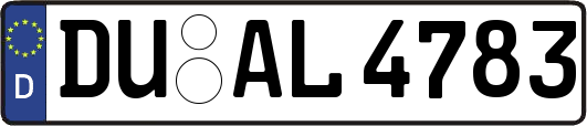 DU-AL4783