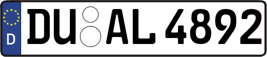DU-AL4892