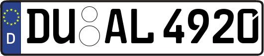 DU-AL4920