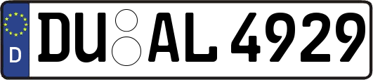 DU-AL4929