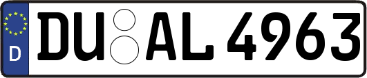 DU-AL4963