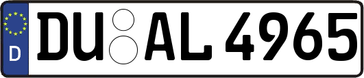 DU-AL4965