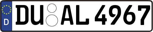 DU-AL4967