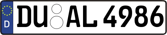 DU-AL4986