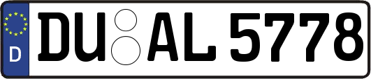 DU-AL5778