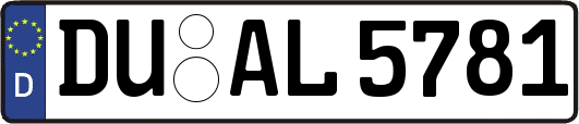 DU-AL5781