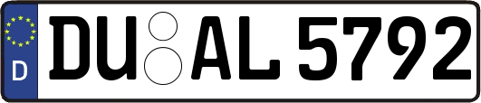 DU-AL5792