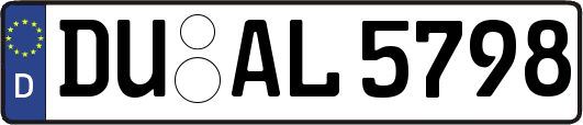 DU-AL5798