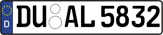 DU-AL5832
