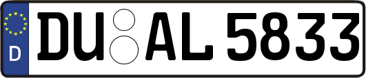 DU-AL5833