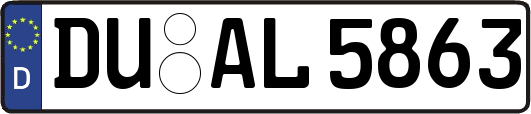 DU-AL5863