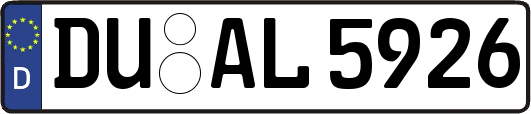 DU-AL5926