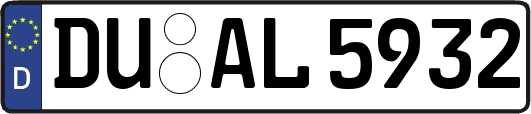 DU-AL5932