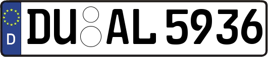 DU-AL5936