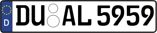 DU-AL5959