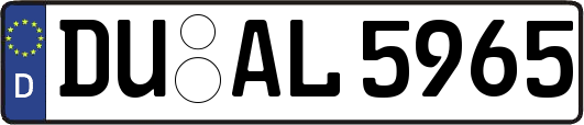 DU-AL5965