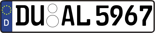 DU-AL5967
