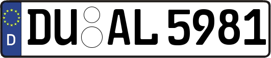 DU-AL5981