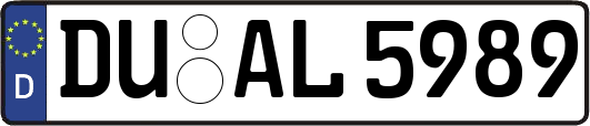 DU-AL5989