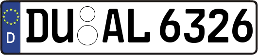 DU-AL6326