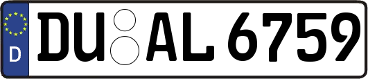 DU-AL6759