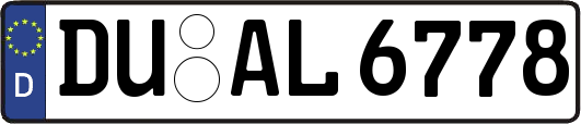 DU-AL6778
