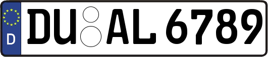 DU-AL6789