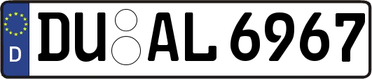 DU-AL6967
